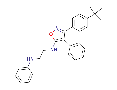 N-[3-(4-tert-Butyl-phenyl)-4-phenyl-isoxazol-5-yl]-N'-phenyl-ethane-1,2-diamine