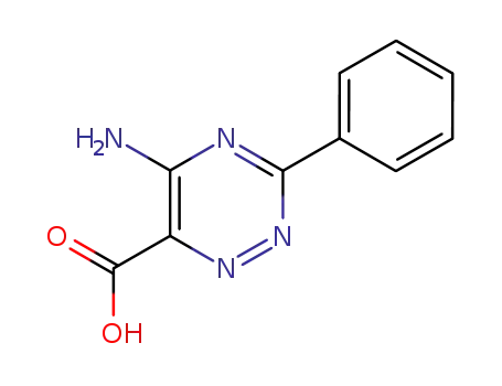 5-amino-3-phenyl-[1,2,4]triazine-6-carboxylic acid