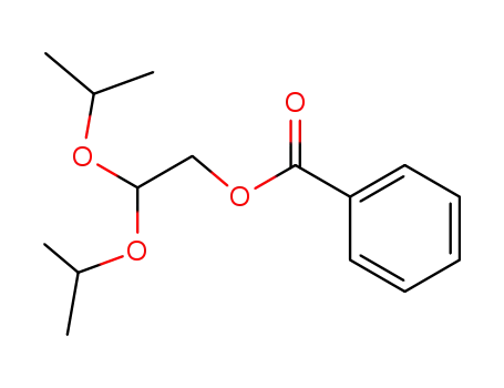 1-O-benzoylglycolaldehyde di-isopropyl acetate