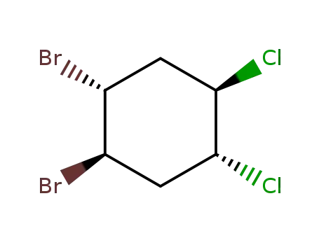 (+/-)-1<i>r</i>,2<i>t</i>-dibromo-4<i>c</i>,5<i>t</i>-dichloro-cyclohexane