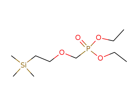 Molecular Structure of 94017-80-8 (Phosphonic acid, [[2-(trimethylsilyl)ethoxy]methyl]-, diethyl ester)