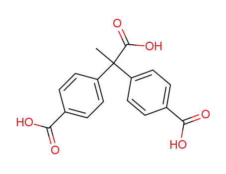 2,2-bis-(4-carboxy-phenyl)-propionic acid
