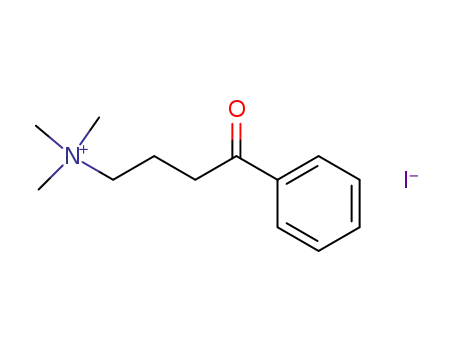 trimethyl-(4-oxo-4-phenyl-butyl)-ammonium; iodide