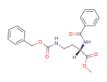 (<i>S</i>)-2-benzoylamino-4-benzyloxycarbonylamino-butyric acid methyl ester