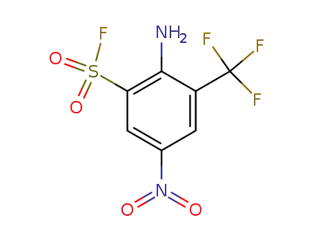 2-amino-5-nitro-3-trifluoromethyl-benzenesulfonyl fluoride