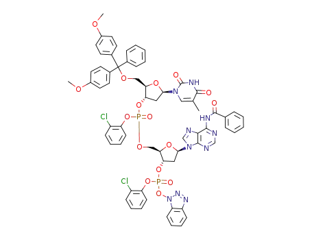 C<sub>66</sub>H<sub>58</sub>Cl<sub>2</sub>N<sub>10</sub>O<sub>16</sub>P<sub>2</sub>
