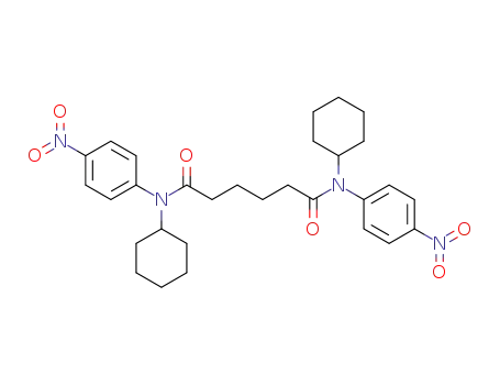 <i>N</i>,<i>N</i>'-dicyclohexyl-<i>N</i>,<i>N</i>'-bis-(4-nitro-phenyl)-adipamide