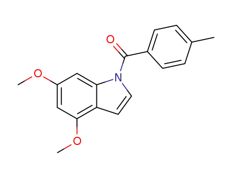1-(4-methylbenzoyl)-4,6-dimethoxyindole