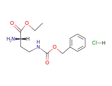 (<i>S</i>)-2-amino-4-benzyloxycarbonylamino-butyric acid ethyl ester; hydrochloride