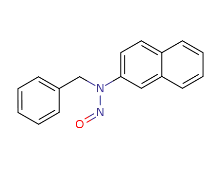 Molecular Structure of 101444-23-9 (benzyl-[2]naphthyl-nitroso-amine)