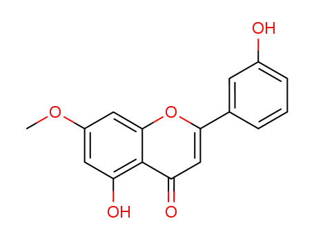 5,3'-dihydroxy-7-methoxyflavone