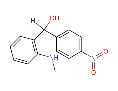 Molecular Structure of 61327-29-5 (Benzenemethanol, 2-(methylamino)-a-(4-nitrophenyl)-)