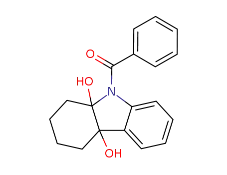 9-benzoyl-1,2,3,4-tetrahydro-carbazole-4a,9a-diol