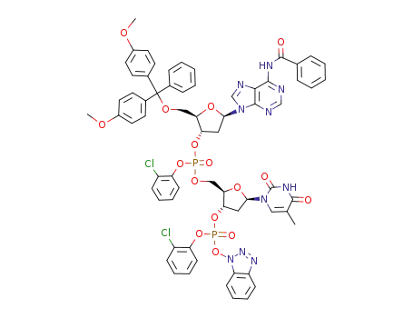 C<sub>66</sub>H<sub>58</sub>Cl<sub>2</sub>N<sub>10</sub>O<sub>16</sub>P<sub>2</sub>