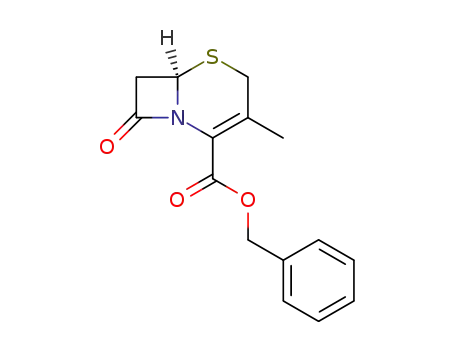 (6<i>R</i>)-3-methyl-8-oxo-5-thia-1-aza-bicyclo[4.2.0]oct-2-ene-2-carboxylic acid benzyl ester