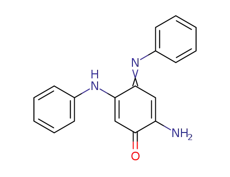 2-amino-5-anilino-[1,4]benzoquinone-4-phenylimine