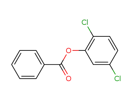 Molecular Structure of 151174-43-5 (benzoic acid-(2,5-dichloro-phenyl ester))
