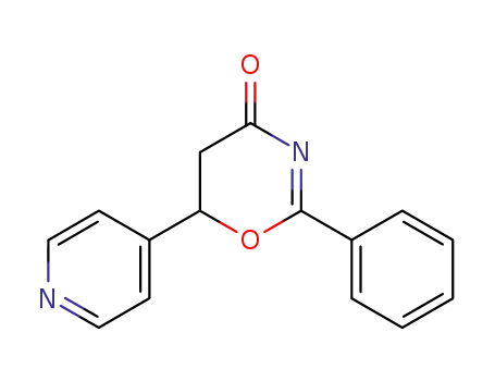 2-phenyl-6-pyridin-4-yl-5,6-dihydro-[1,3]oxazin-4-one
