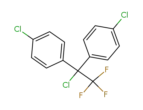 1-chloro-4-[1-chloro-1-(4-chlorophenyl)-2,2,2-trifluoro-ethyl]benzene