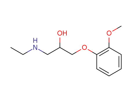 1-ethylamino-3-(2-methoxy-phenoxy)-propan-2-ol