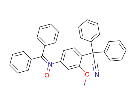 [4-(benzhydrylidene-oxy-amino)-2-methoxy-phenyl]-diphenyl-acetonitrile