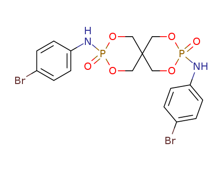 2,4,8,10-Tetraoxa-3,9-diphosphaspiro[5.5]undecane-3,9-diamine,N3,N9-bis(4-bromophenyl)-, 3,9-dioxide