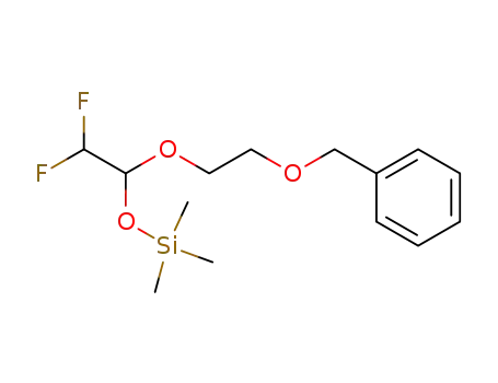 [1-(2-Benzyloxy-ethoxy)-2,2-difluoro-ethoxy]-trimethyl-silane