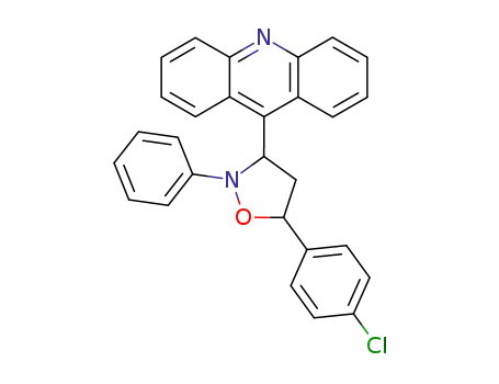 9-[5-(4-chloro-phenyl)-2-phenyl-isoxazolidin-3-yl]-acridine