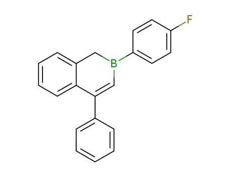 Molecular Structure of 25291-97-8 (2-Benzoborin, 2-(4-fluorophenyl)-1,2-dihydro-4-phenyl-)