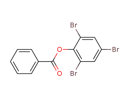 Molecular Structure of 24003-13-2 (benzoic acid-(2,4,6-tribromo-phenyl ester))