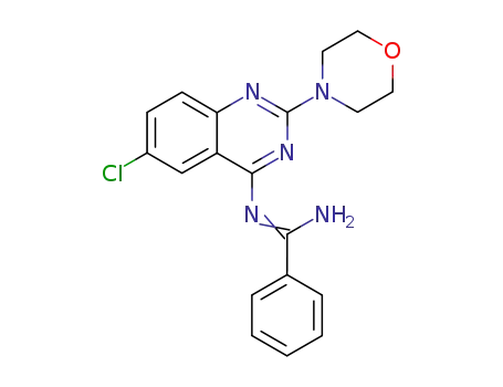 <i>N</i>-(6-chloro-2-morpholin-4-yl-quinazolin-4-yl)-benzamidine