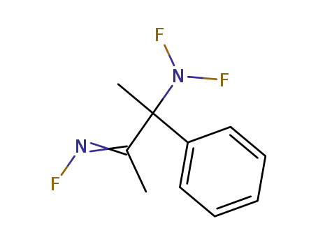 2-Phenyl-2-difluoramino-3-fluorimino-butan