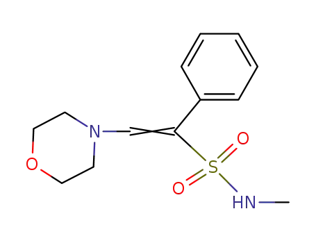 2-morpholin-4-yl-1-phenyl-ethenesulfonic acid methylamide