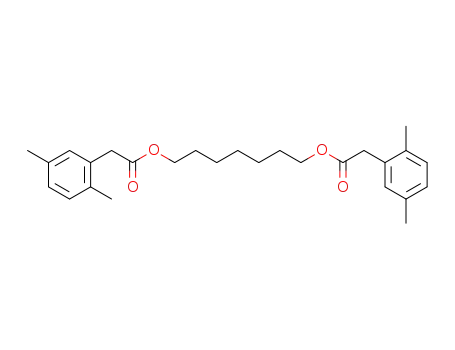 (2,5-Dimethyl-phenyl)-acetic acid 7-[2-(2,5-dimethyl-phenyl)-acetoxy]-heptyl ester