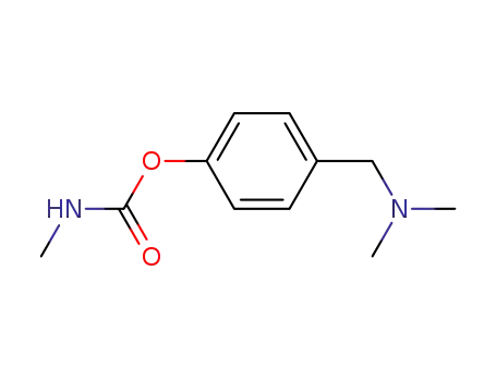 Molecular Structure of 10604-93-0 (methyl-carbamic acid-(4-dimethylaminomethyl-phenyl ester))