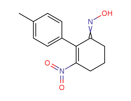 2-Nitro-1-p-tolyl-cyclohexen-<sup>(1)</sup>-on-<sup>(6)</sup>-oxim