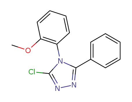 4H-1,2,4-Triazole, 3-chloro-4-(2-methoxyphenyl)-5-phenyl-