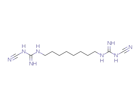 Molecular Structure of 42865-99-6 (Guanidine, N,N'''-1,8-octanediylbis[N'-cyano-)