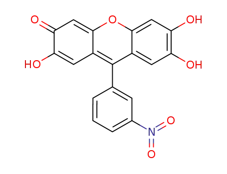 2,6,7-Trihydroxy-9-(3-nitrophenyl)-3H-xanthen-3-one