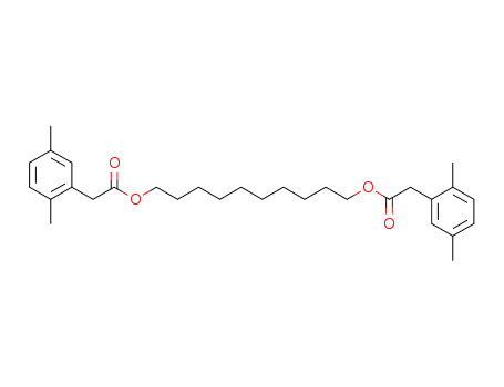 (2,5-Dimethyl-phenyl)-acetic acid 10-[2-(2,5-dimethyl-phenyl)-acetoxy]-decyl ester