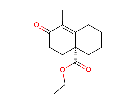 4-Methyl-3-oxo-Δ<sup>4</sup>-octalin-9β-carbonsaeure-ethylester