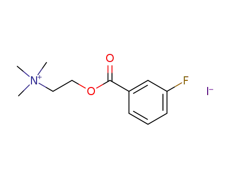 [2-(3-fluoro-benzoyloxy)-ethyl]-trimethyl-ammonium; iodide