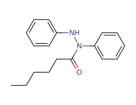 Molecular Structure of 27825-95-2 (Hexanoic acid,1,2-diphenylhydrazide)
