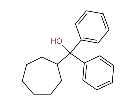 Cycloheptyl-diphenyl-carbinol
