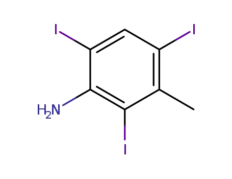 2,4,6-triiodo-3-methyl-aniline