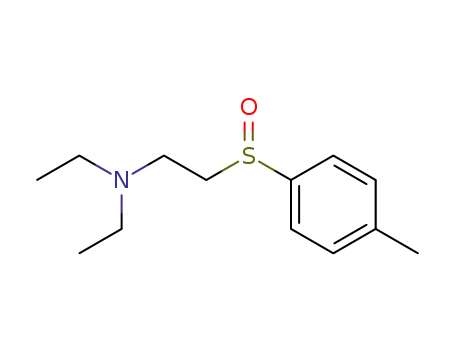 diethyl-[2-(toluene-4-sulfinyl)-ethyl]-amine