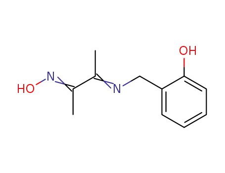 N-<1-Methyl-2-hydroxyimino-propyliden>-salicylamin