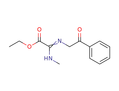methylamino-(2-oxo-2-phenyl-ethylimino)-acetic acid ethyl ester