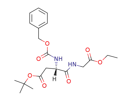 Benzyloxycarbonyl-β-tert.-butyl-L-aspartyl-glycin-aethylester