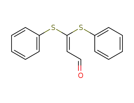2-Propenal, 3,3-bis(phenylthio)-